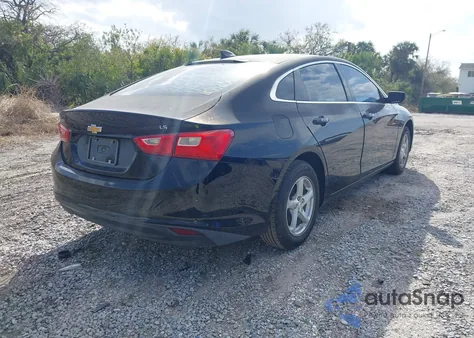 2016 Chevrolet Malibu Ls из США, поврежденный, VIN 1G1ZB5ST6GF217221